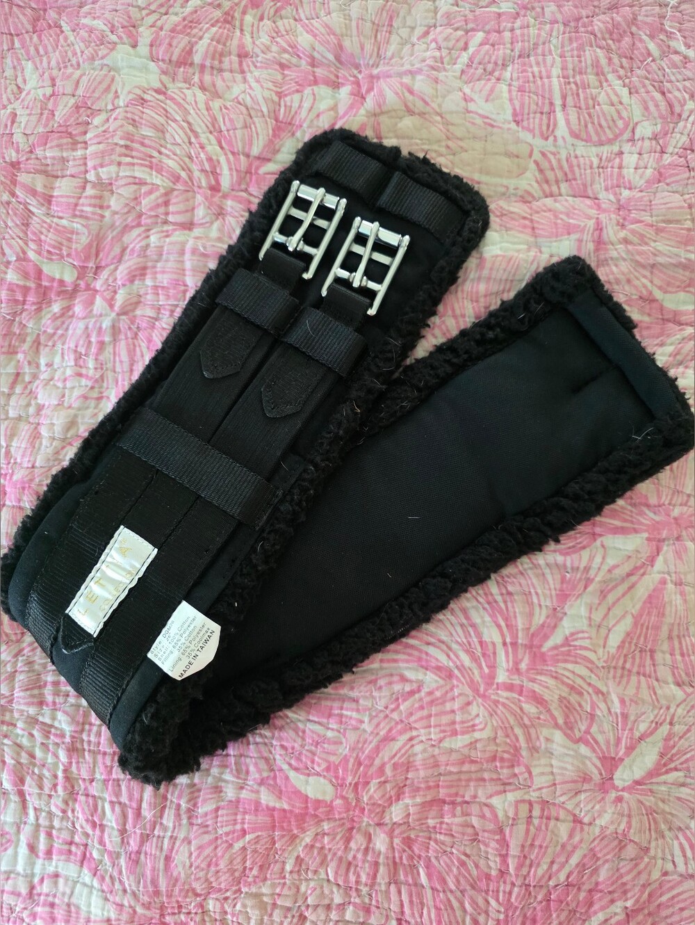 Lettia 26in Coolmax Fleece Girth (Short Girth/ Dressage Girth)